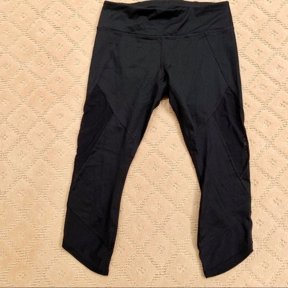 Active For Life Black Athletic Workout Capris